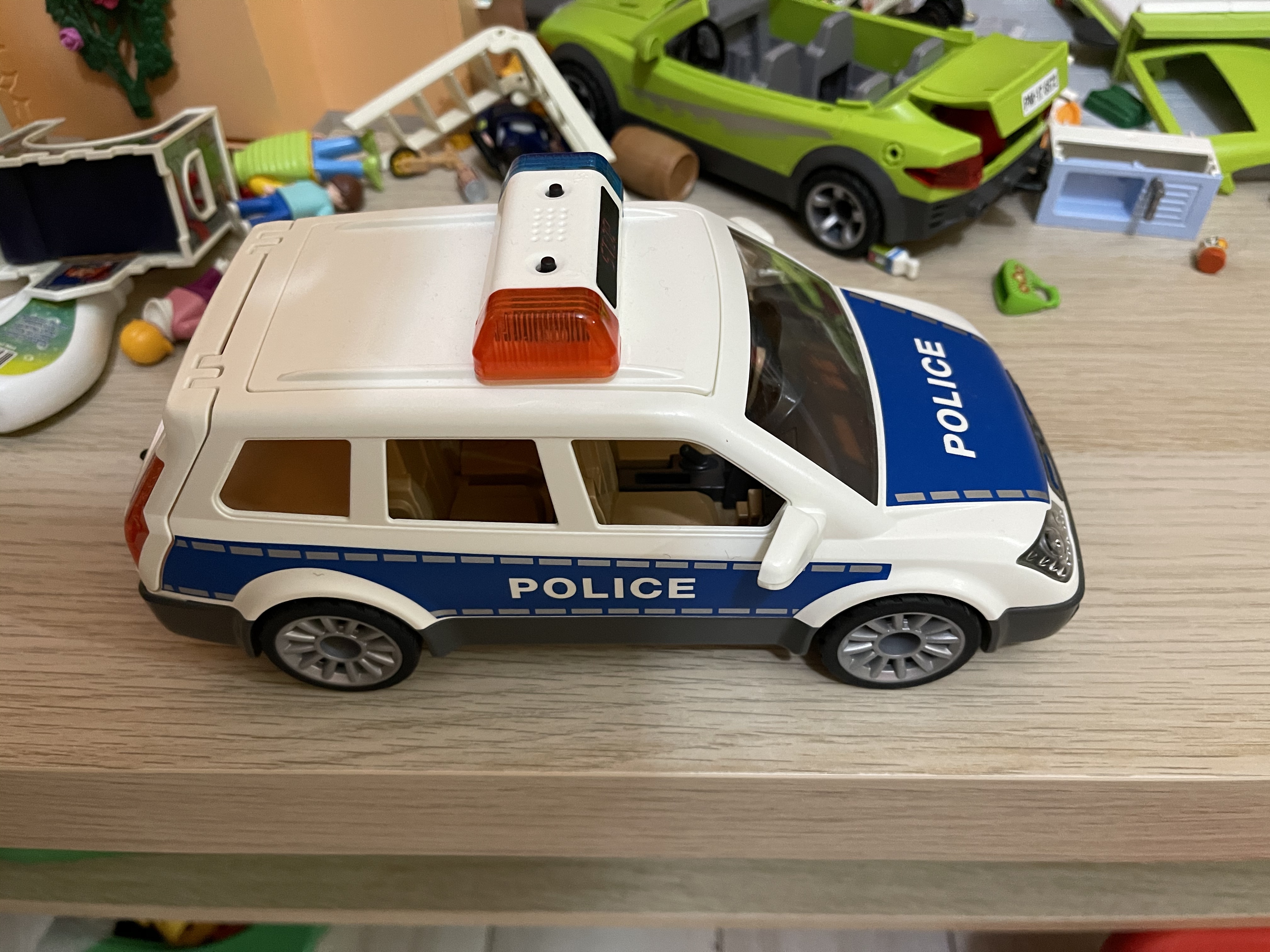 PLAYMOBIL Heroes 71729 Auto Pattuglia Polizia con Luci e Suoni