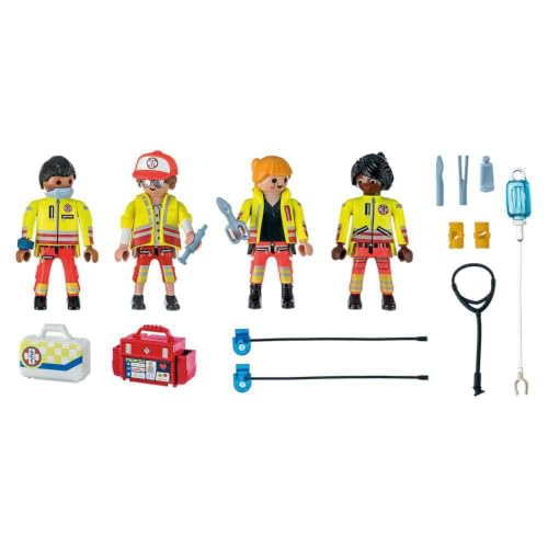 PLAYMOBIL City Life 71244 Team di Soccorso playset 25 pezzi