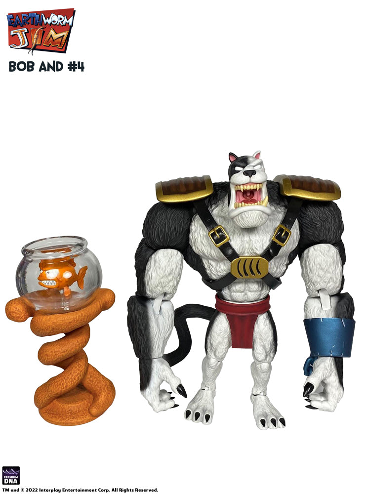 Premium DNA Earthworm Jim Bob Pesce Killer e #4 Set