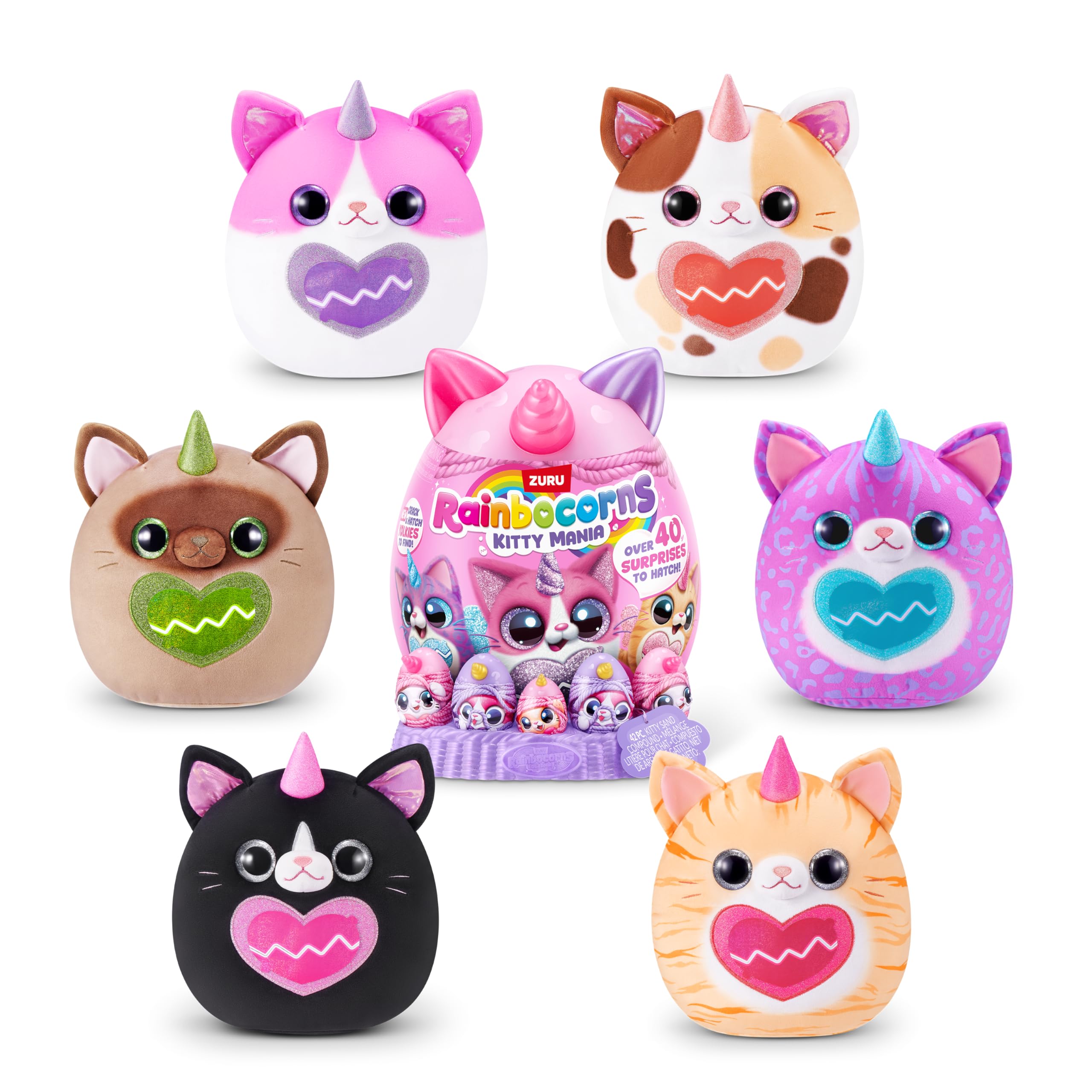 Rainbocorns Kitty Mania peluche Furrina uovo sorprese