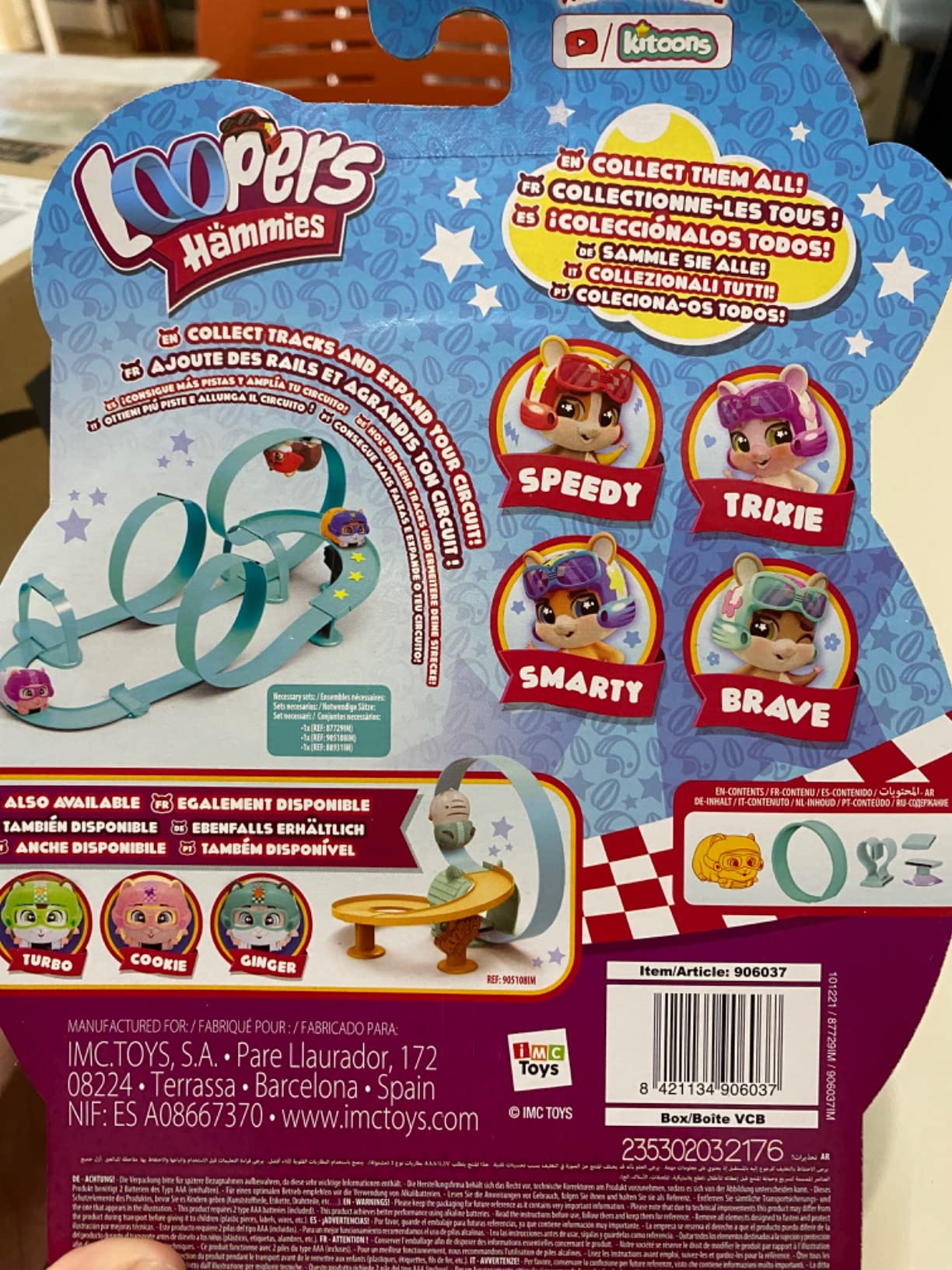 Loopers Hammies Trixie criceto interattivo magnetico