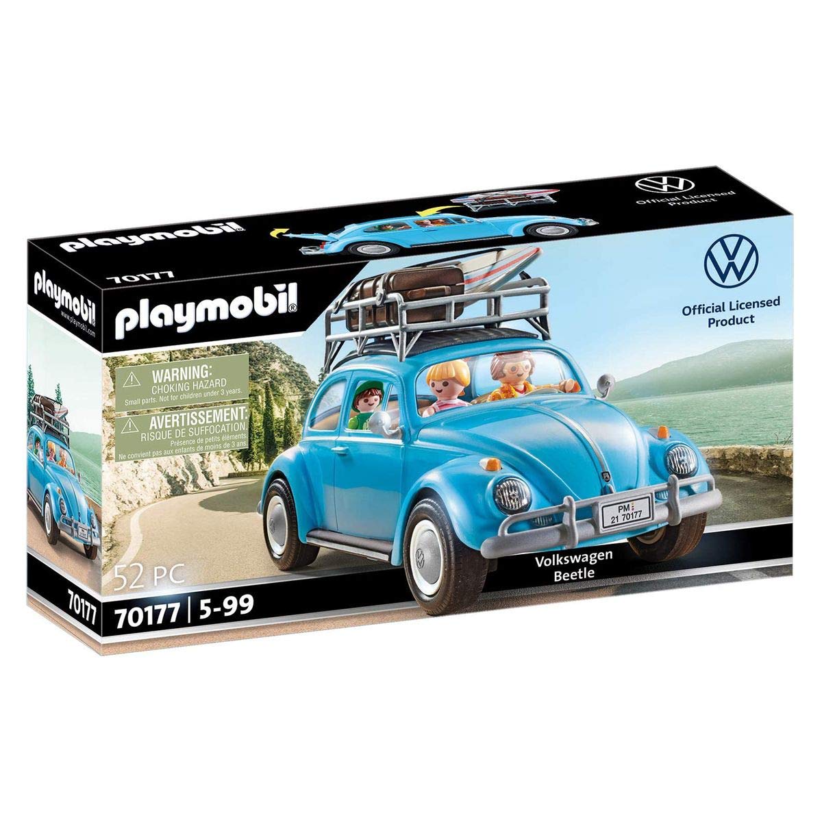 PLAYMOBIL Volkswagen 70176 Bulli T1 bus campeggio rosso